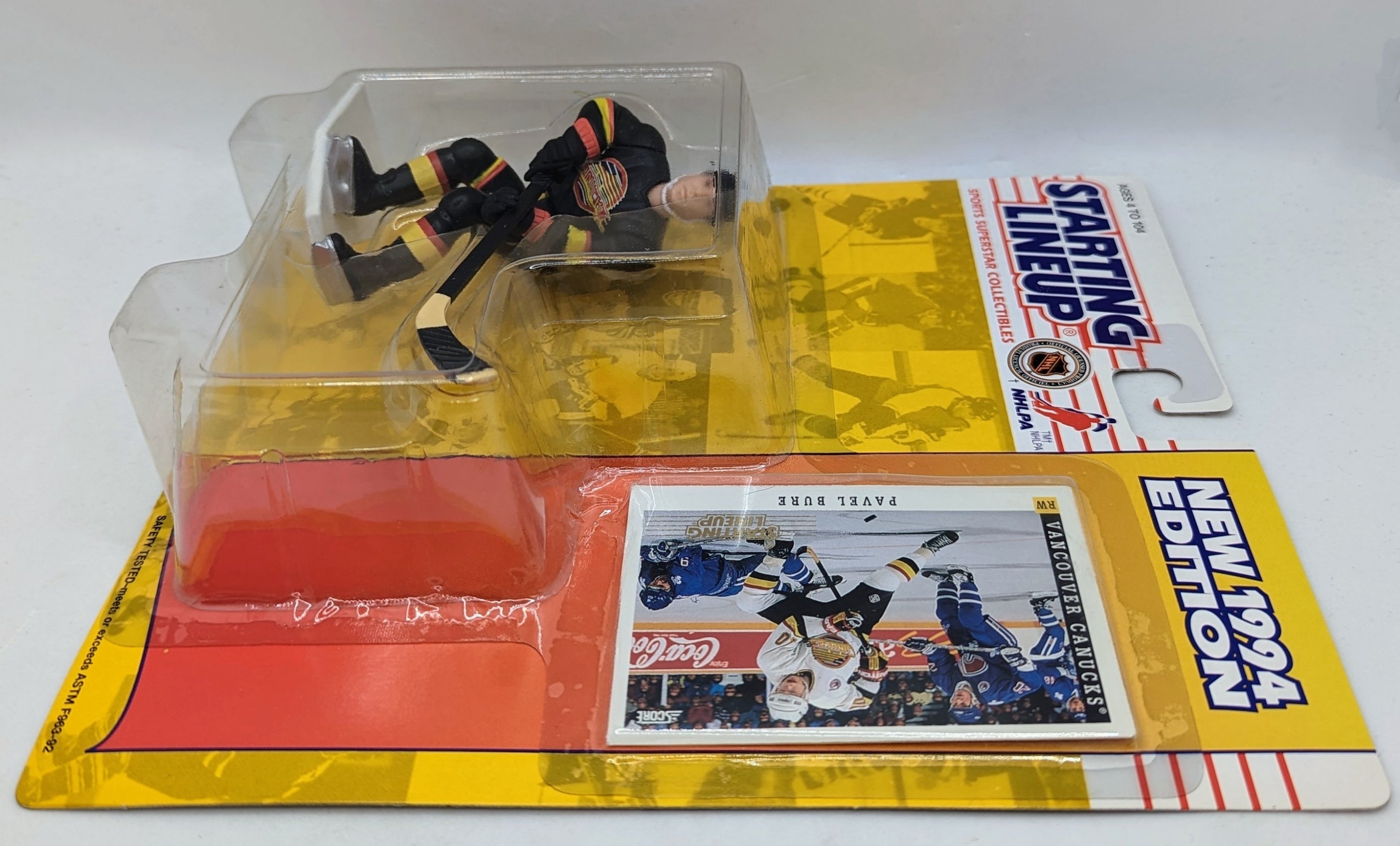 1994 Kenner Starting Lineup Pavel Bure Vancouver Canucks Hockey NHL image 3