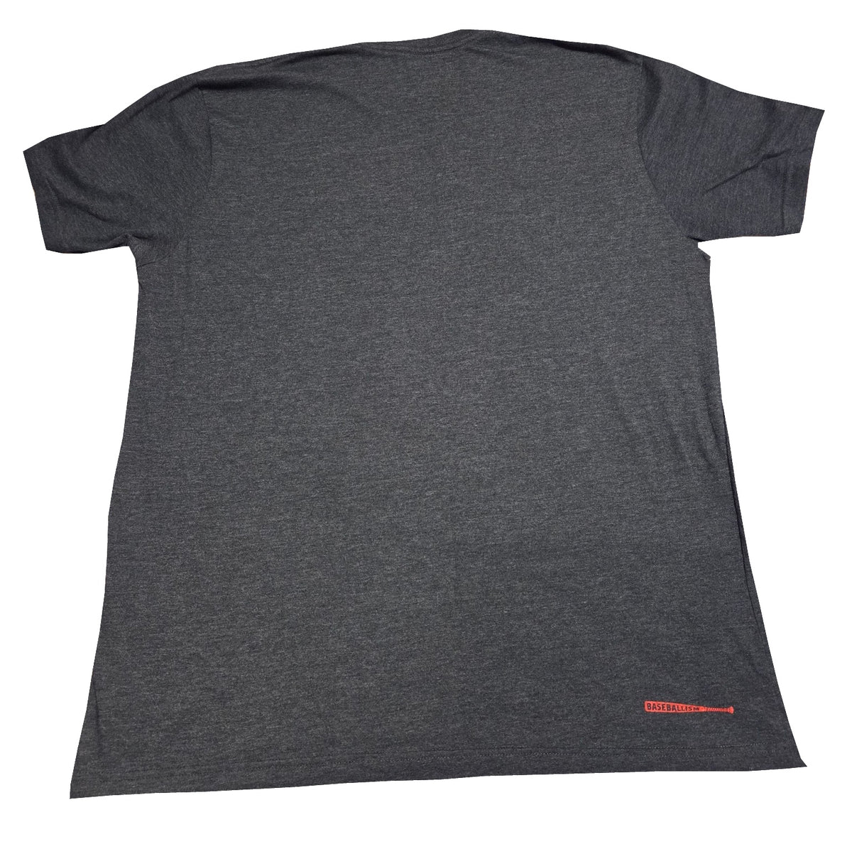 Baseballism Life's Too Short Fastballs XXL T-shirt back on white background