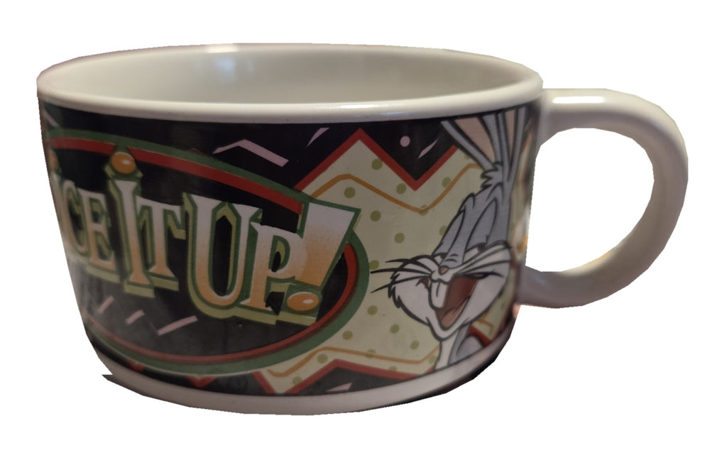 Bugs Bunny Spice It Up ceramic soup mug front on white background