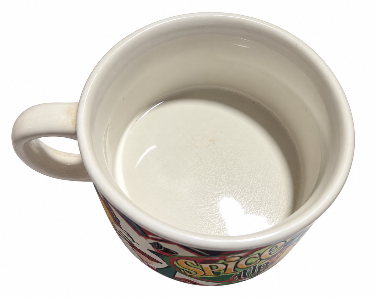 Bugs Bunny Spice It Up soup mug interior view on white background