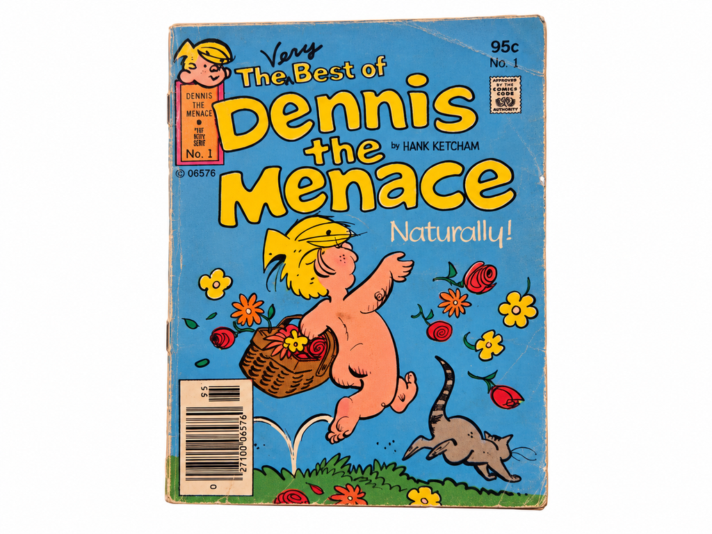 The Very Best of Dennis the Menace 1 Naturally front cover