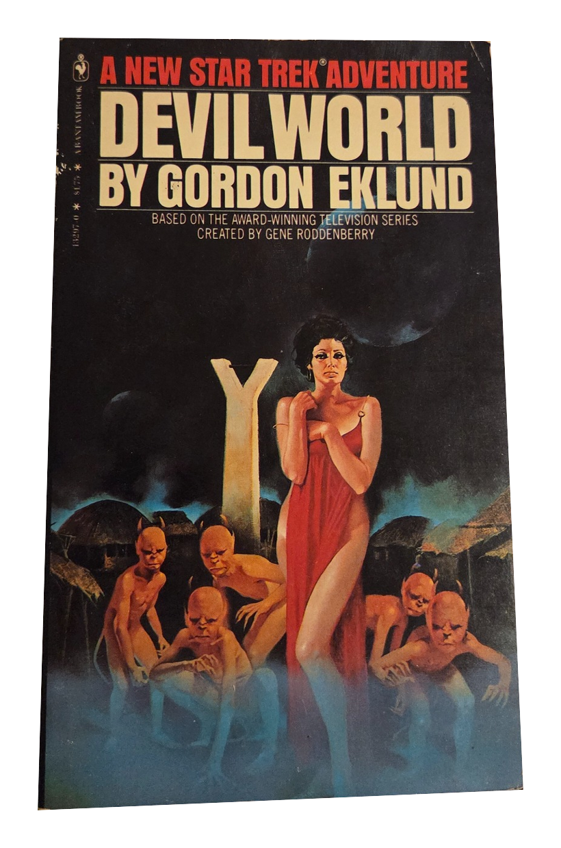 Star Trek Devil World by Gordon Eklund front cover on white background
