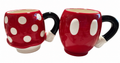 Disney100 Zak Designs Mickey and Minnie mug pair front on white background