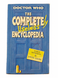 Doctor Who The Completely Useless Encyclopedia front cover on white