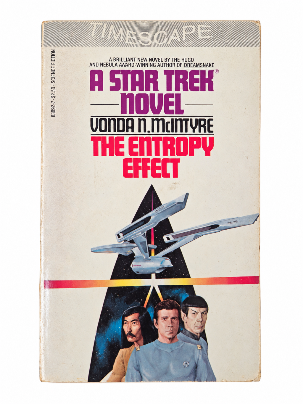 The Entropy Effect front cover, actual pre-owned copy