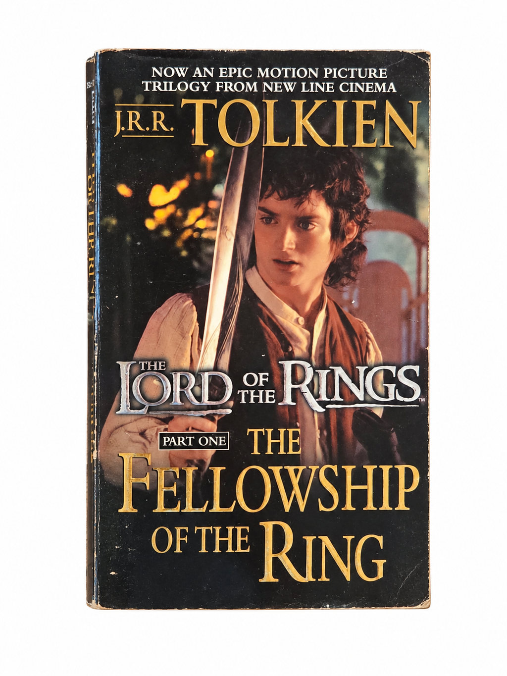 Front cover with Frodo movie artwork