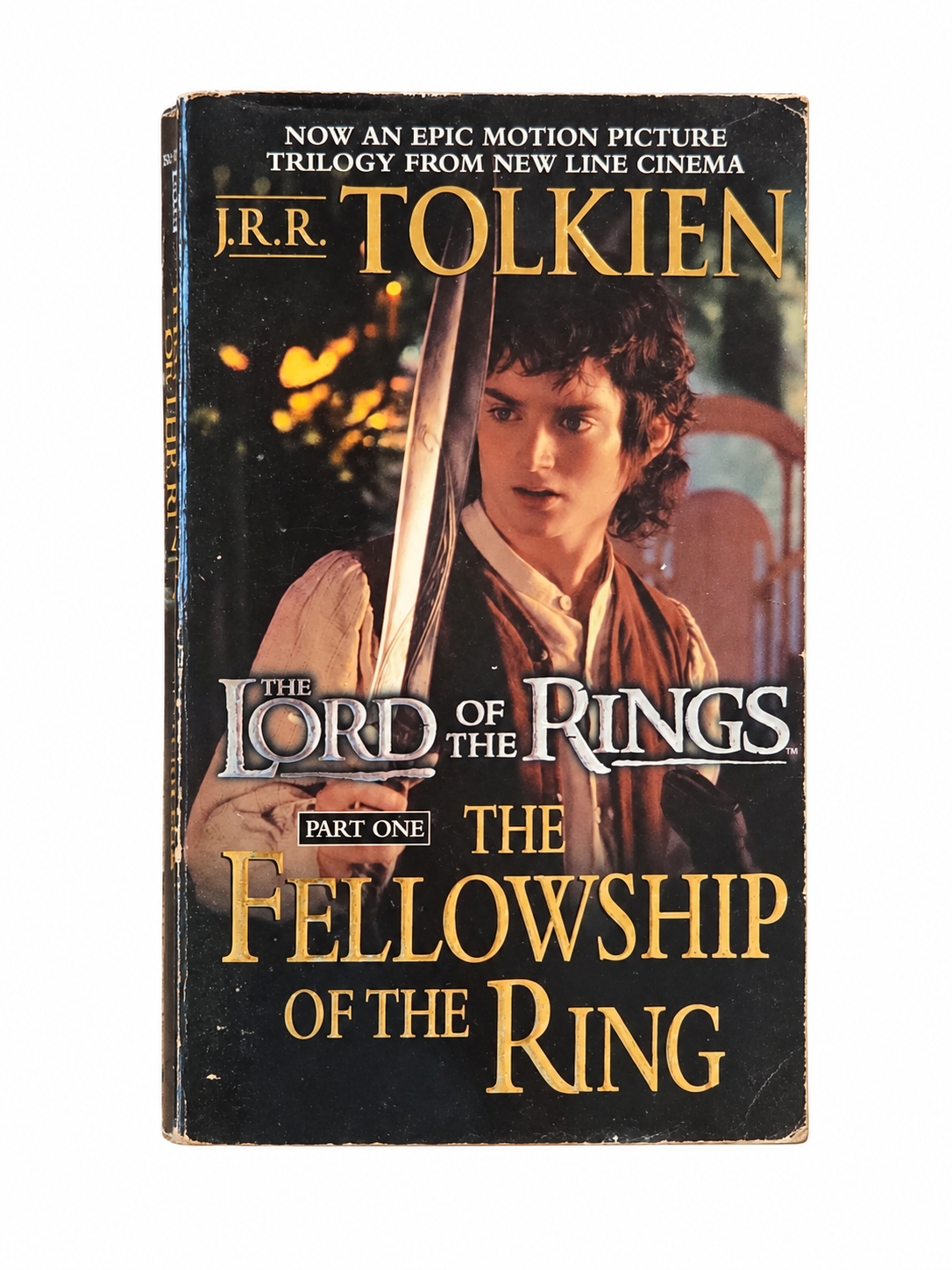 Front cover with Frodo movie artwork