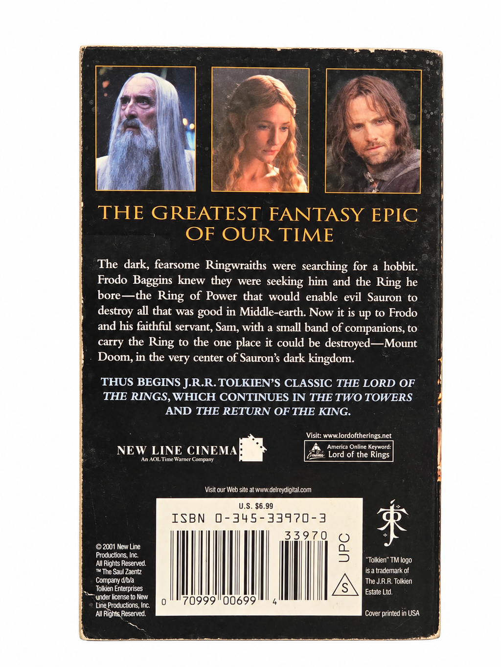 Back cover with ISBN and visible wear