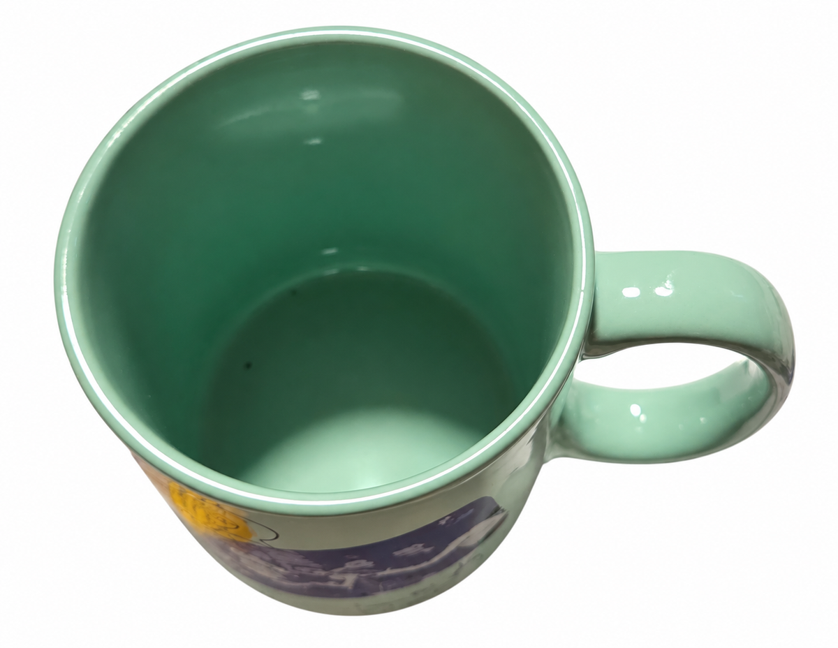 Friends mint green None of It Matters When We're Together mug interior on white background