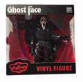 CultureFly FlyGuys Ghost Face vinyl figure in original box, front view showing window scratches