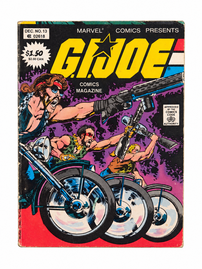 G.I. Joe Comics Magazine 13 front cover with Dreadnoks