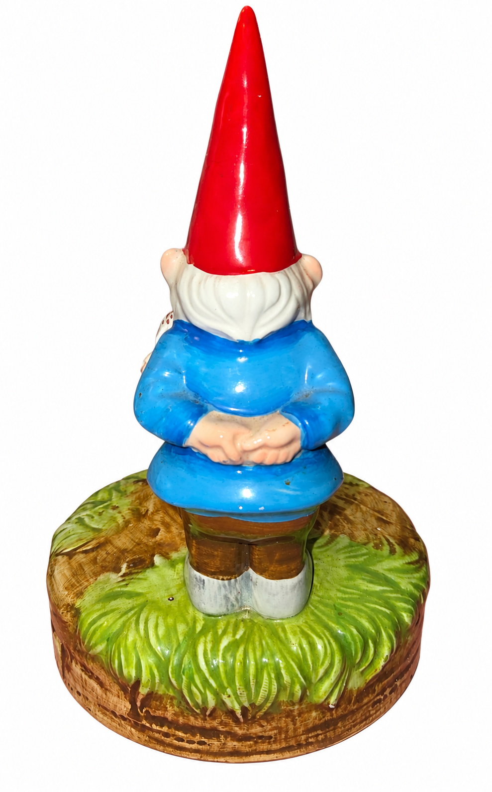 Gorham 1979 kissing gnomes music box view 4 with original wear