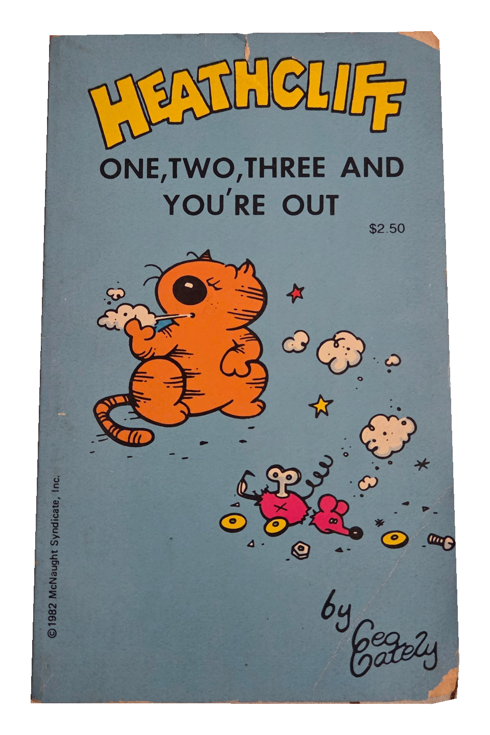Heathcliff One Two Three and You're Out pre-owned exact copy, front cover