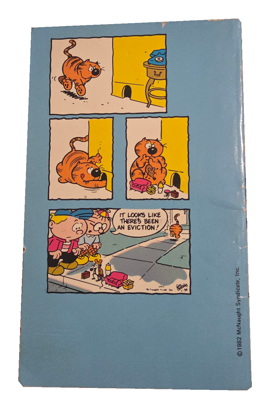 Heathcliff One Two Three and You're Out pre-owned exact copy, back cover