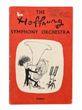 Hoffnung Symphony Orchestra front cover with handwritten name and surface wear