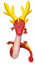 2004 Jakks Pacific Dragon Ball GT Red Shenron front view on white background