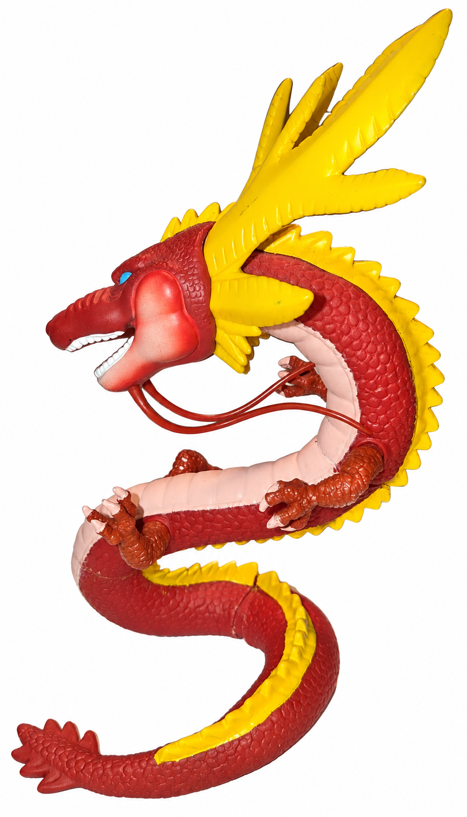 2004 Jakks Pacific Dragon Ball GT Red Shenron left-side view on white background