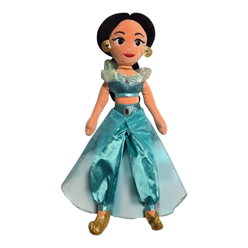 Ty Sparkle Disney Princess Jasmine plush doll on white background