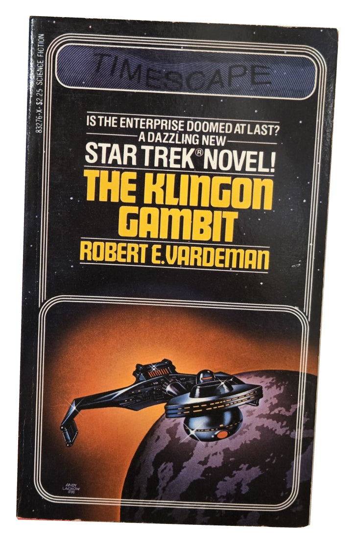 The Klingon Gambit front cover