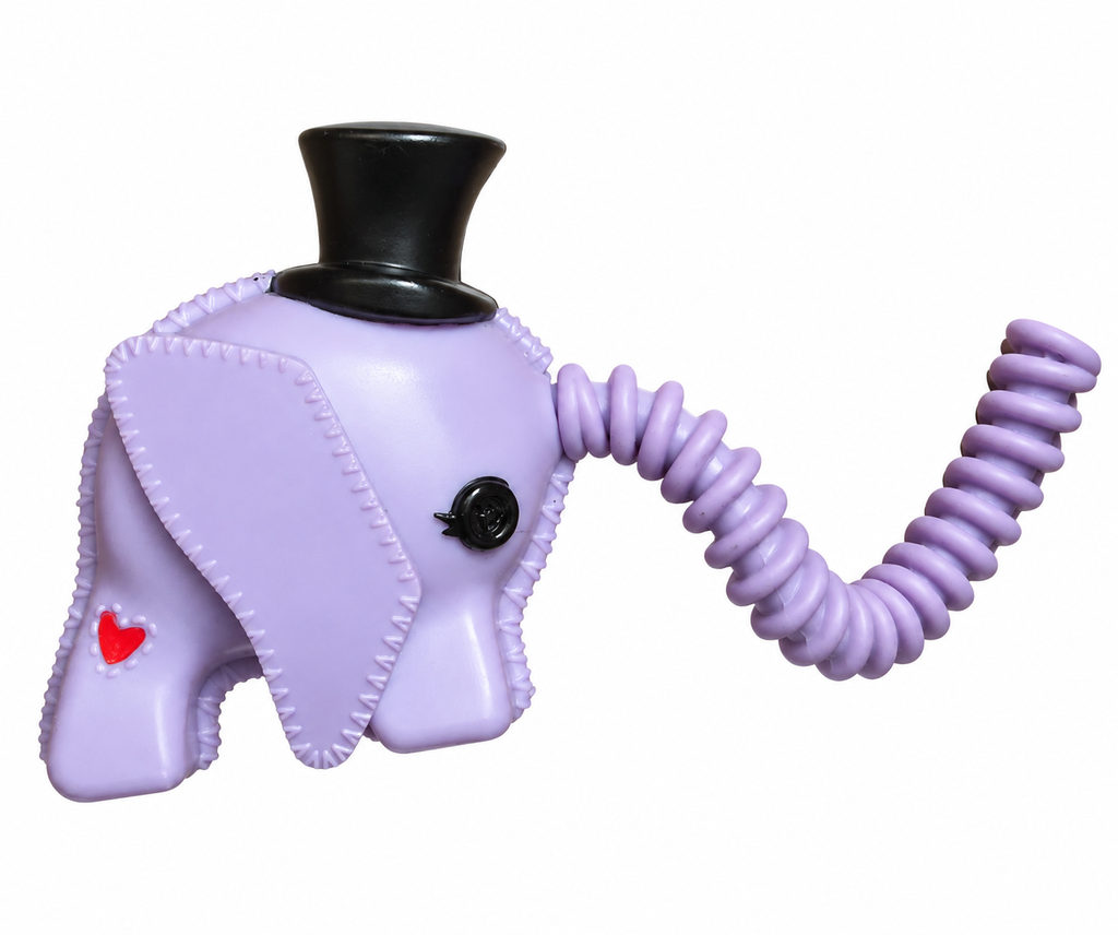 Lalaloopsy Silly Hair Peanut Big Top Elephant Pet – reverse view on white