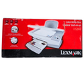 Lexmark X1240 all-in-one printer original box front with visible wear