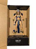 Mattel Masterverse Revelation Dark-Lyn figure in open box on white background