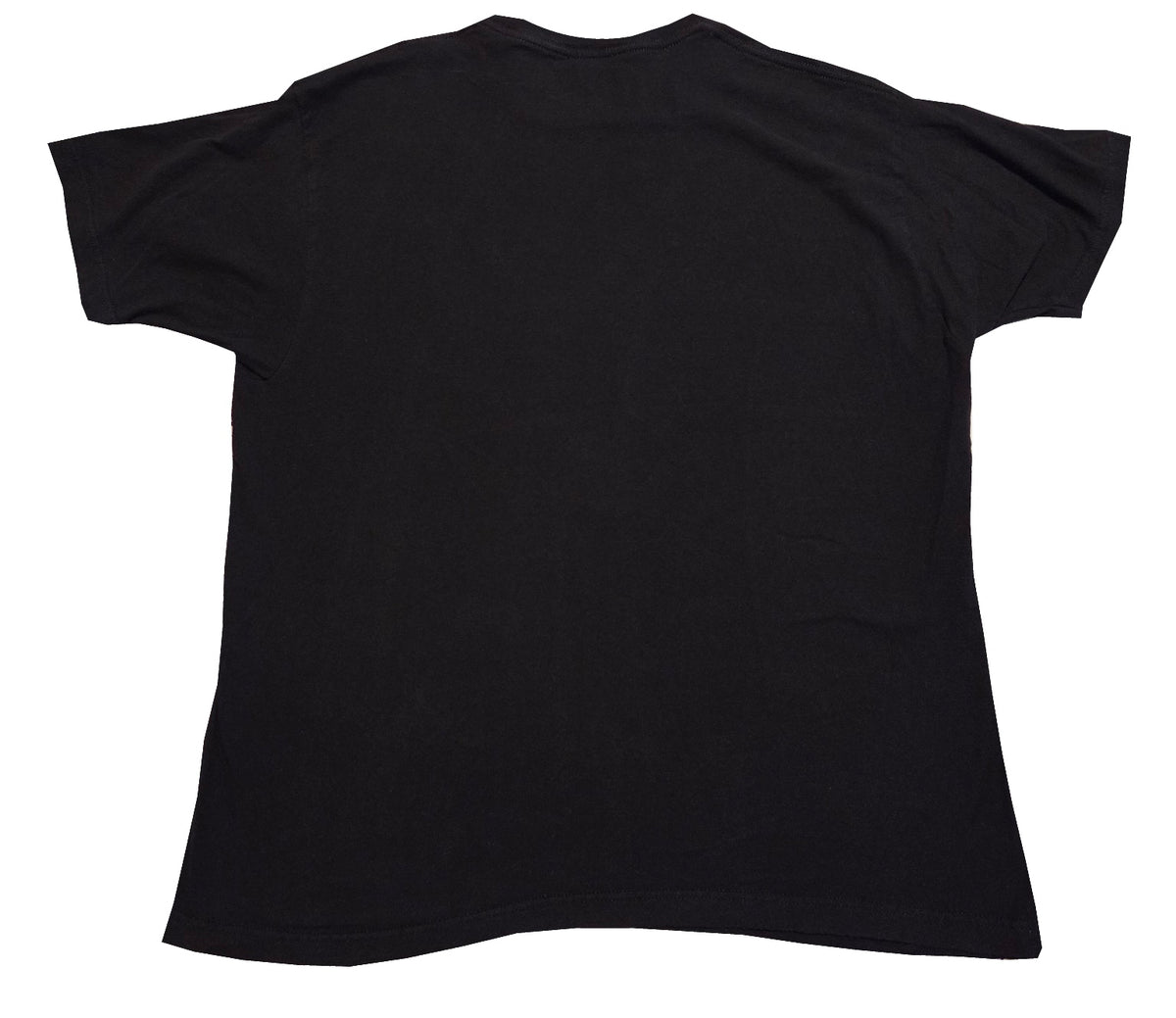 Moose Blood black bedroom graphic band T-shirt size XL, back, white background