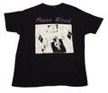 Moose Blood black bedroom graphic band T-shirt size XL, front, white background