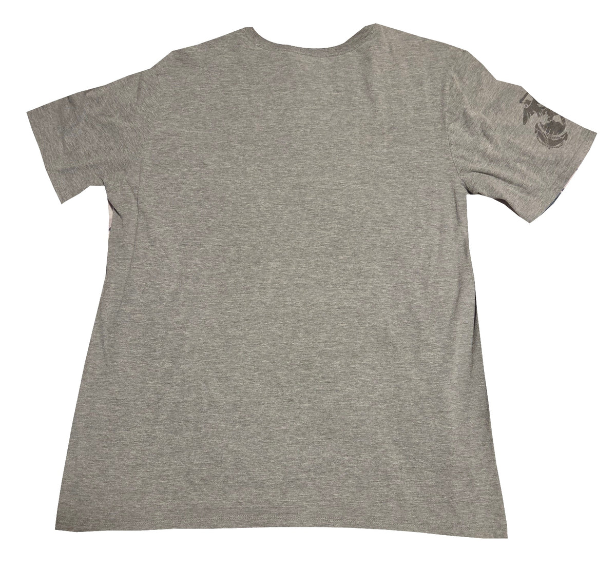Nike Always a Marine gray large T-shirt back on white background