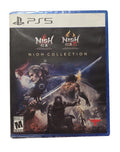 Actual Nioh Collection PS5 front on white background with packaging wear preserved