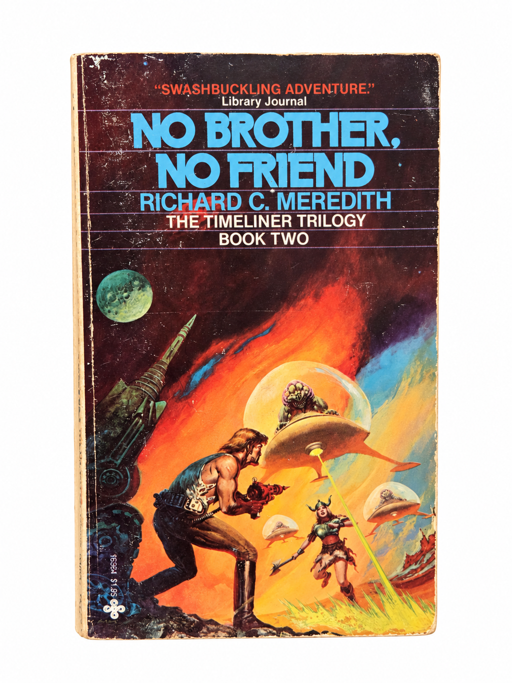 No Brother No Friend front cover showing scuffs and wear