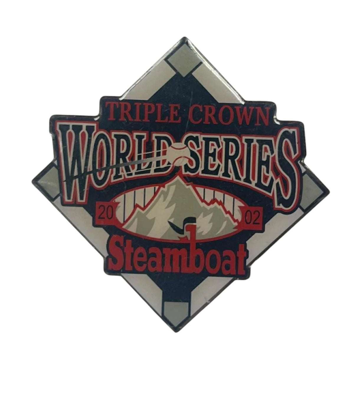 2002 Cooperstown Dreams Park Trading Pins Triple Crown World Series Steamboat