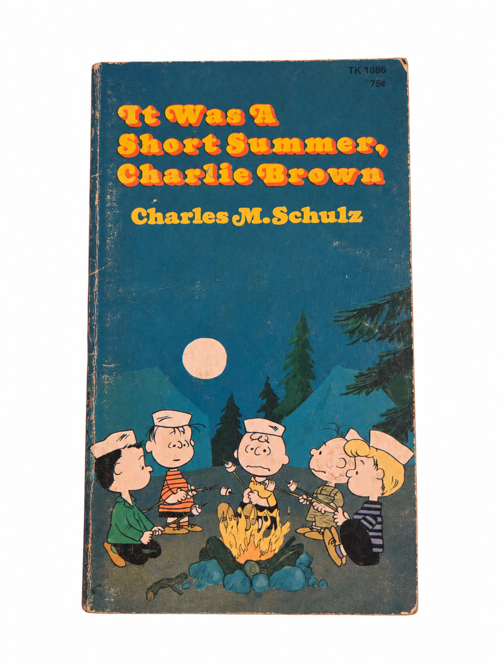 It Was a Short Summer Charlie Brown front cover on white background