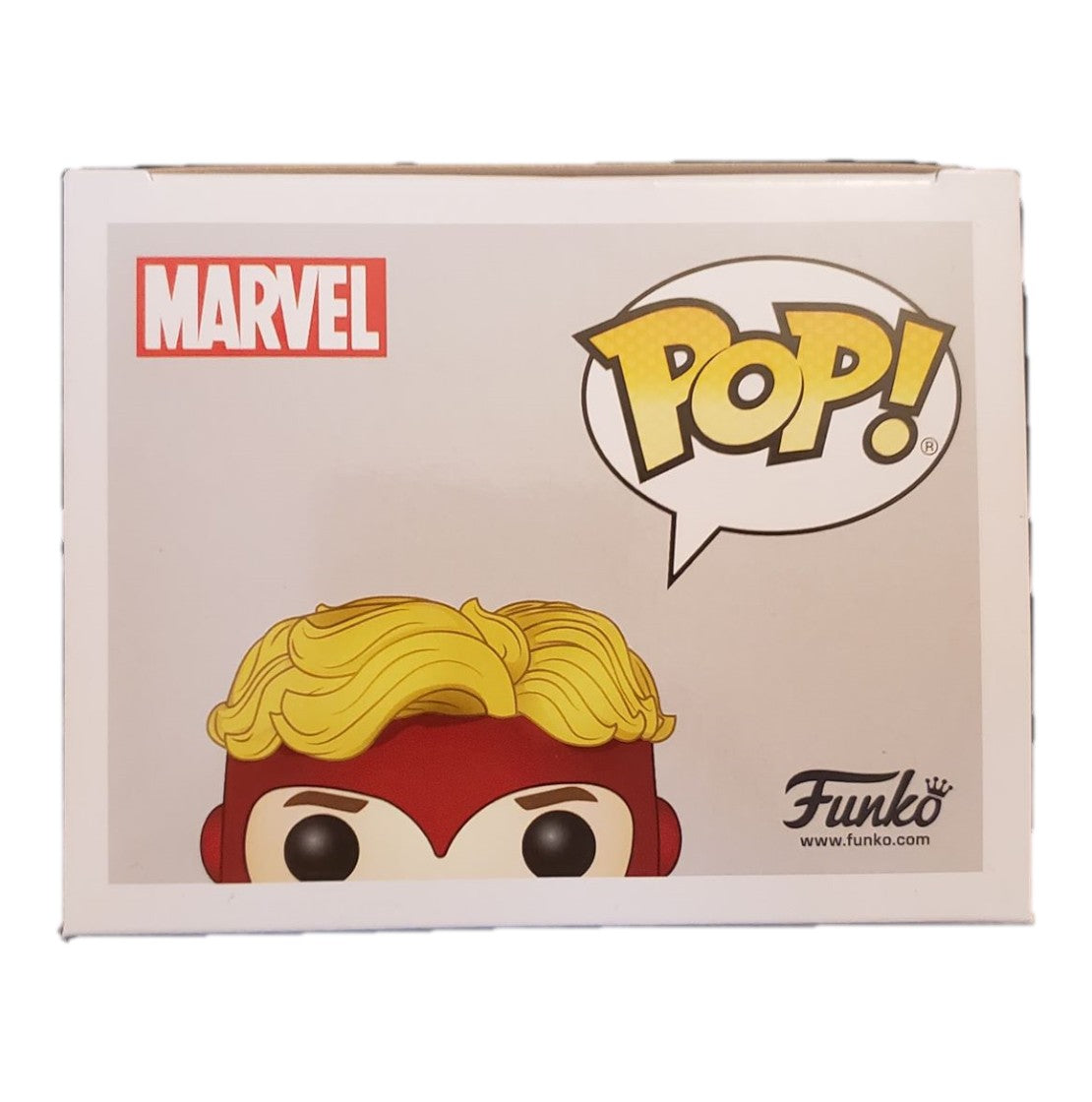 St. Nix Collectibles, Toys & Antiques Funko Pop Marvel Angel #424 vinyl figure box top view