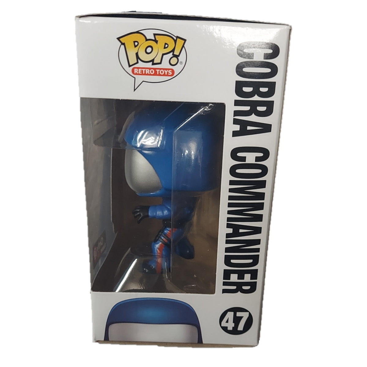 St. Nix Collectibles, Toys & Antiques exclusive Cobra Commander Funko POP! #47 vinyl figure in window display box