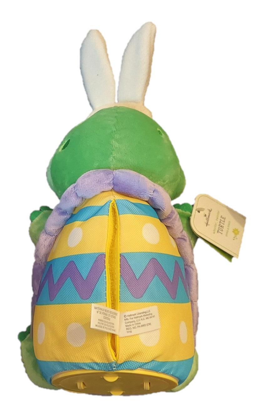 St. Nix Collectibles, Toys & Antiques 2017 Hallmark Easter Whirlin' Twirlin' Turtle plush with bunny ears and shell