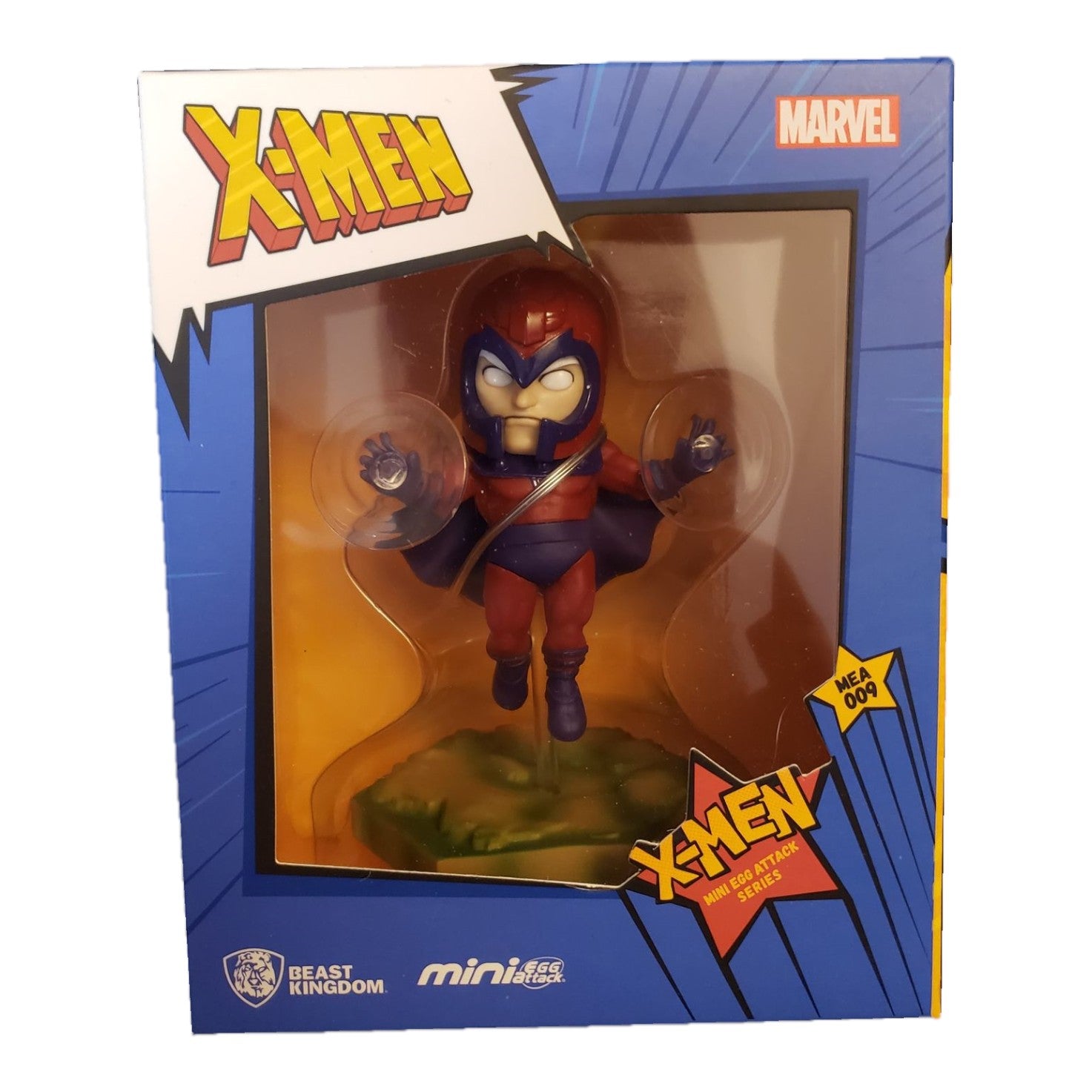 St. Nix Collectibles, Toys & Antiques Beast Kingdom Mini Egg Attack Magneto figure in original X-Men themed box