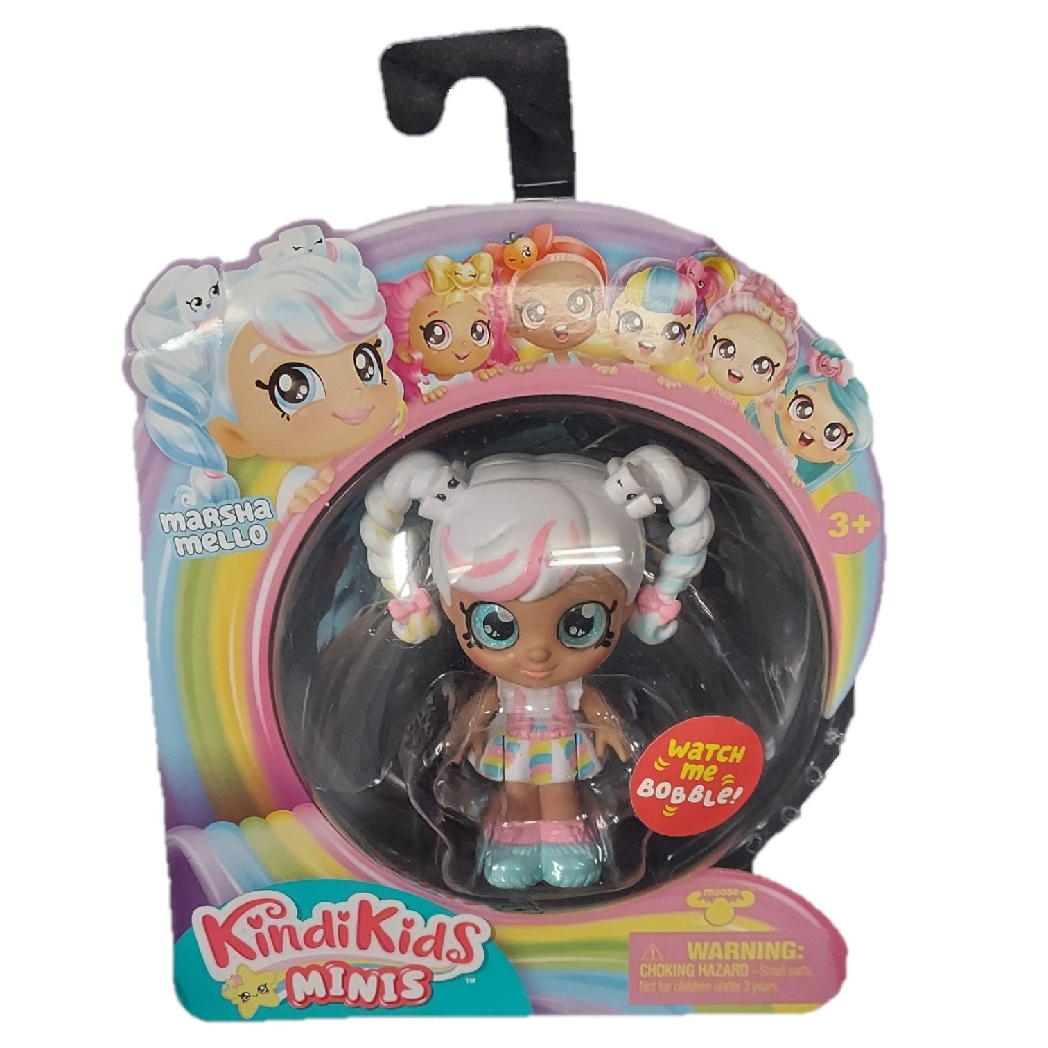 St. Nix Collectibles, Toys & Antiques Kindi Kids Minis Marsha Mello posable bobble head figure in original packaging.