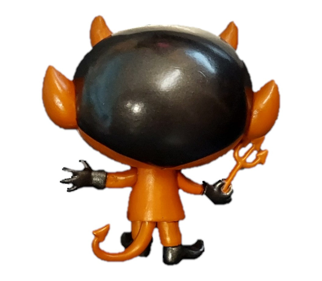 Back view of St. Nix Collectibles, Toys & Antiques Funko Paka Paka Boo Hollow Metallic Scratch mini figure