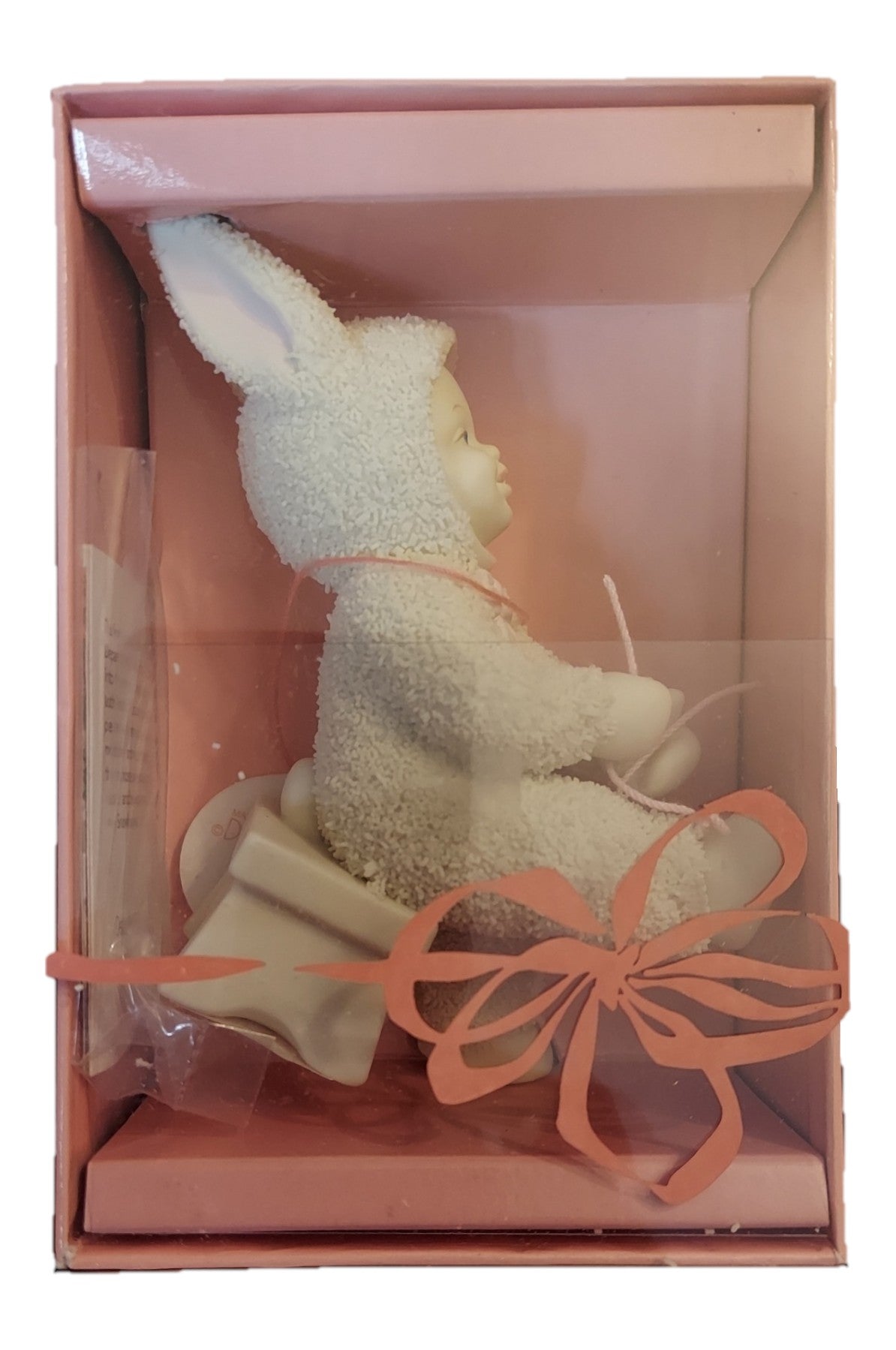 St. Nix Collectibles, Toys & Antiques Dept. 56 Snowbunnies I Can Do It Myself figurine in original pink gift box