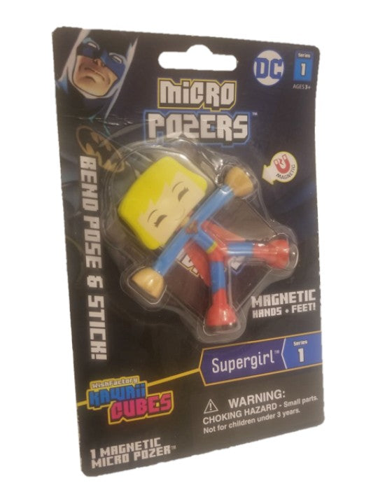 St. Nix Collectibles, Toys & Antiques Wish Factory Micro Pozers magnetic Supergirl figure in original packaging