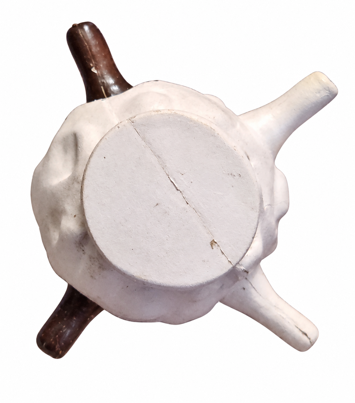 TOMY Pokémon Forretress figure – underside view on white background