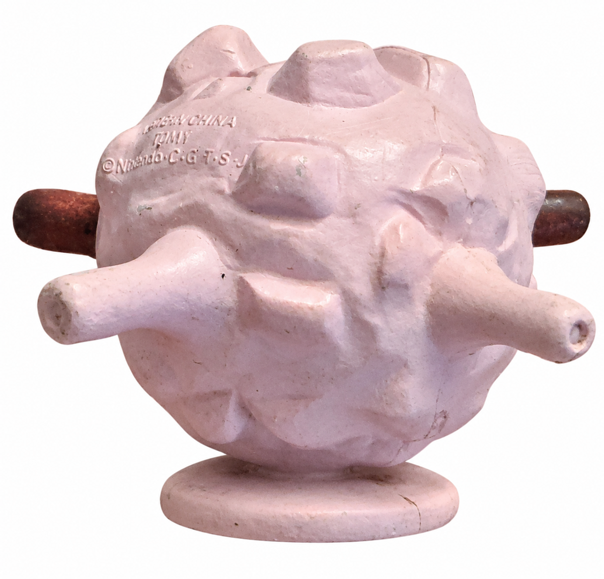 TOMY Pokémon Forretress figure – rear view on white background