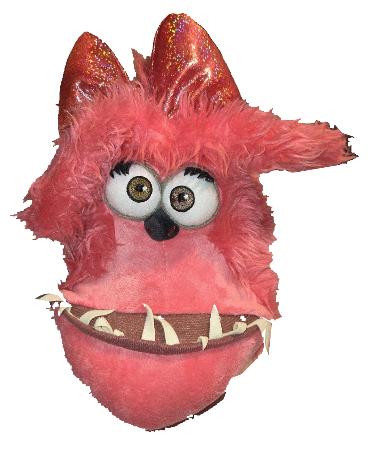 Universal Studios Despicable Me Minion Mayhem Kyle pink plush front view on white background